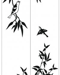 Пескоструйный рисунок Птицы 150